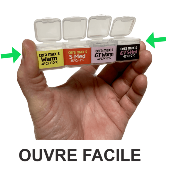 ouverture coffret cera max