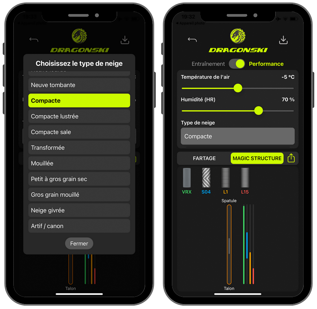 app dragonski conseils fartage et structure